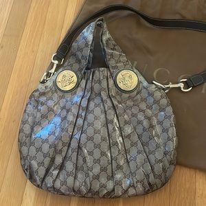 Gucci vintage GG shoulder bag